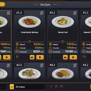 Cooking Simulator - Ricette