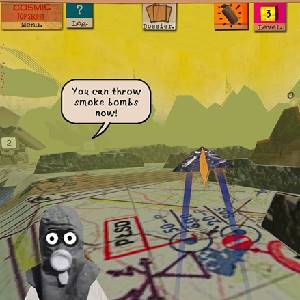 Cosmic Top Secret - Mappa