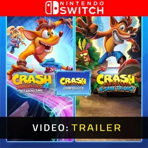 Crash Bandicoot - Quadrilogy Bundle Nintendo Switch - Trailer
