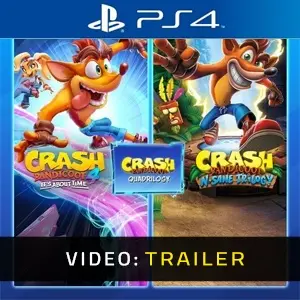 Crash Bandicoot - Quadrilogy Bundle PS4 - Trailer