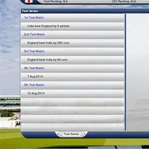 Cricket Captain 2014 - Partita