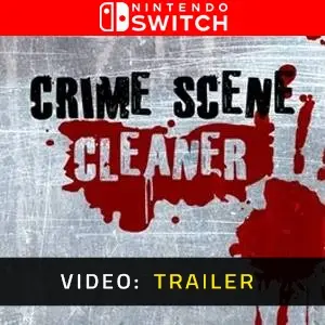 Crime Scene Cleaner Nintendo Switch - Trailer Video