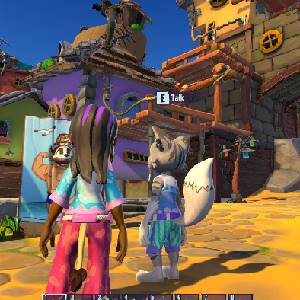 Critter Cove - Pulsante di Conversazione