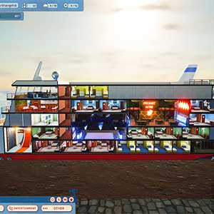 Cruise Ship Manager - Modalità Costruisci