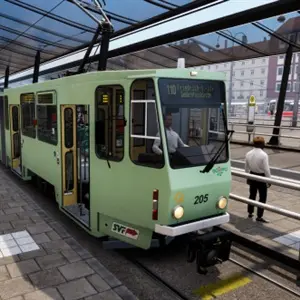 CTS: 2026 - Tram DLC: Tatra KT4D Stazione - Degli Autobus