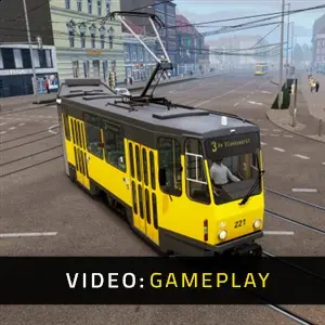 CTS: 2026 - Tram DLC: Tatra KT4D - Video di Gameplay