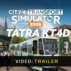 CTS: 2026 - Tram DLC: Tatra KT4D - Video Trailer