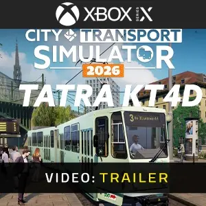 CTS: 2026 - Tram DLC: Tatra KT4D Xbox Series - Video Trailer