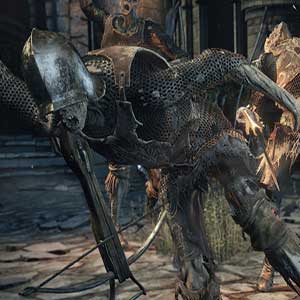 Dark Souls 3 The Ringed City Una porta gigante
