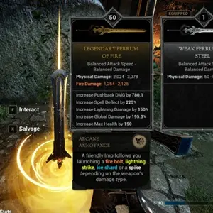 Darkblade Ascent - Oggetto Leggendario