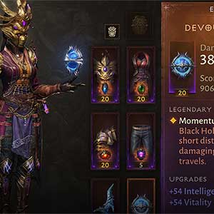 Diablo Immortal Inventario