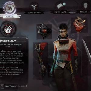 Dishonored Death of the Outsider Menu Poteri