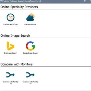 DisplayFusion - Scheda Fonte Sfondo