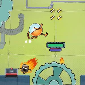 Dog Man: Mission Impawsible - Marshmallow in Fiamme