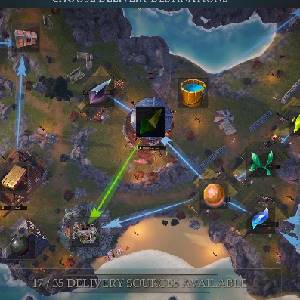 Dragon Forge - Scegliere Destinazioni di Consegna