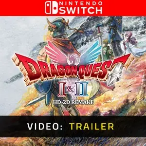 Dragon Quest I & II HD-2D Remake Nintendo Switch - Trailer