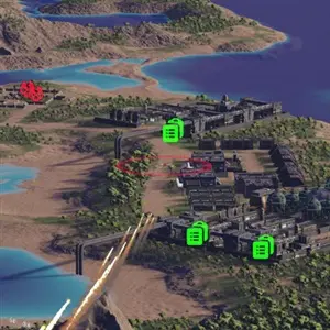Drone Sector - Modalità di supporto di fuoco