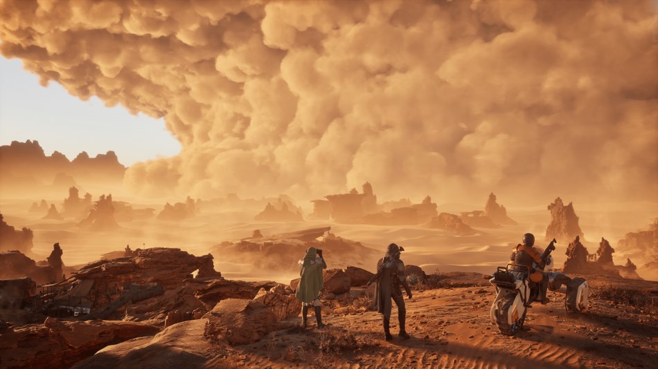 Un key art di Dune Awakening l’ultimo gioco della serie Dune