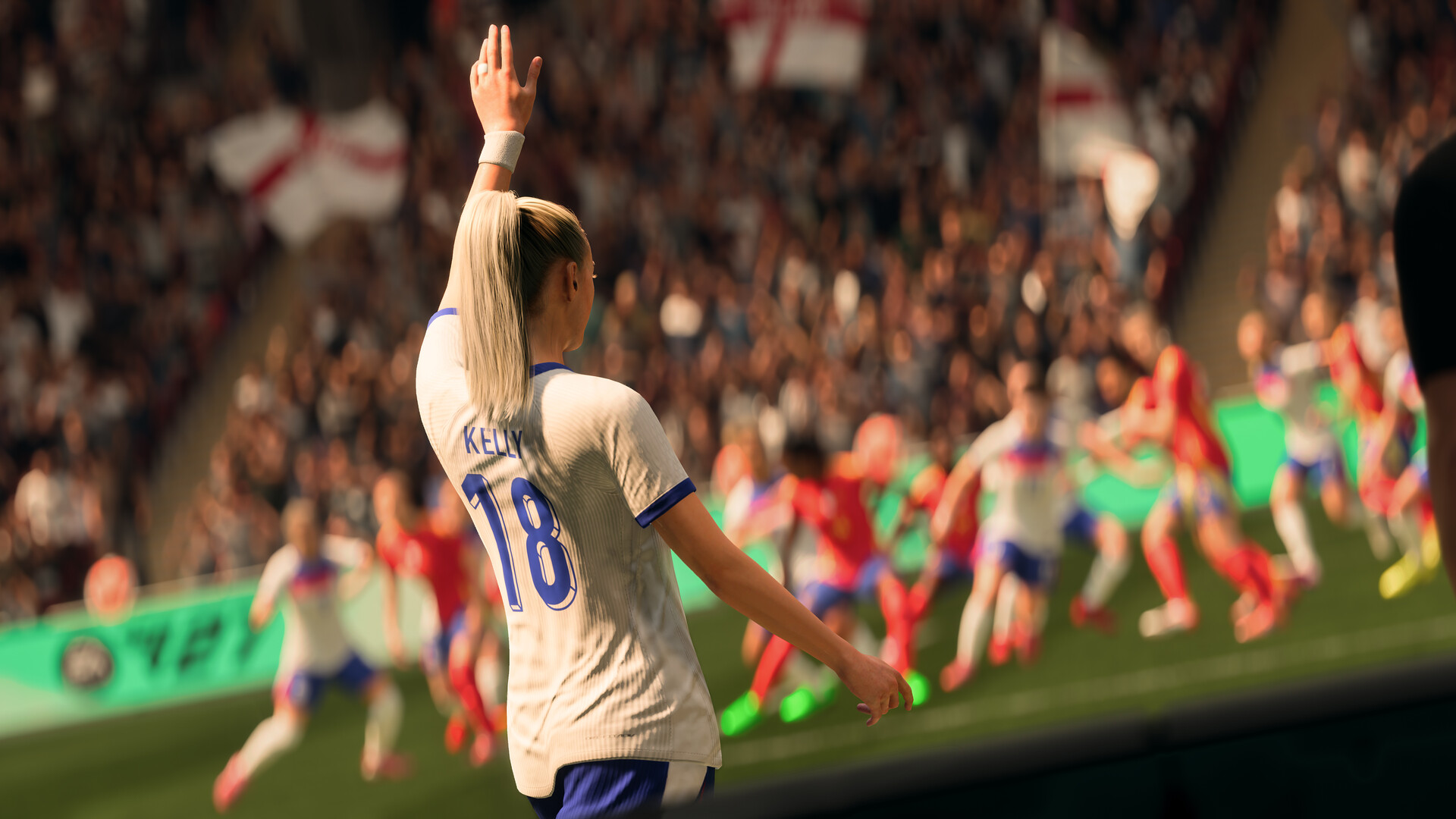 Fotogramma ufficiale reveal trailer EA SPORTS FC 27