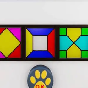 Escape Game: The Museum of Memories - Piastrelle Colorate