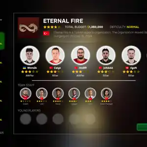 Esports Manager 2026 - Fuoco Eterno