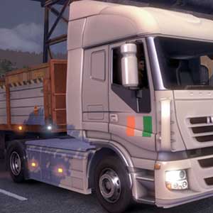 Bandiera irlandese metallica