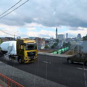 Euro Truck Simulator 2 West Balkans - Passaggio Sopraelevato sulle Case