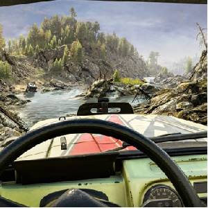 Expeditions A MudRunner Game Vista in prima persona
