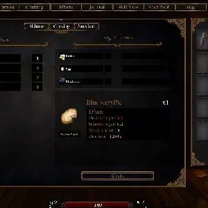 Eydigard - Ricetta della Torta ai Mirtilli