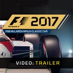 F1 2017 1988 McLAREN MP4/4 Classic Car - Trailer