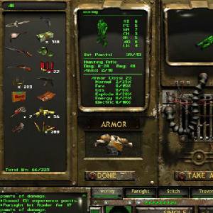 Fallout Tactics Brotherhood Of Steel - Inventario