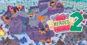 Il Caotico tower defense No Heroes Here 2 arriva su console a Luglio