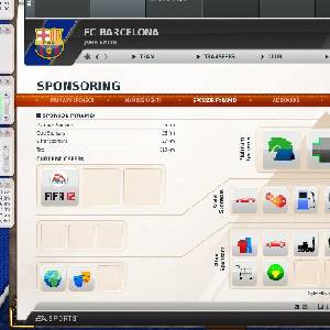FIFA Manager 12 - Sponsorizzazione
