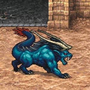 Final Fantasy Pixel Remaster - Behemoth