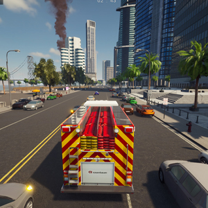 Firefighting Simulator The Squad Camion dei pompieri