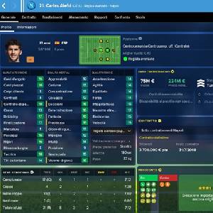 Football Manager Touch 2018 - Giocatori