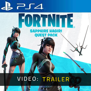 Fortnite Sapphire Hagiri Quest Pack Playstation 4