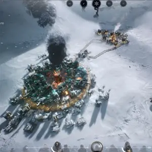 Frostpunk 2 - Interfaccia di gestione della città