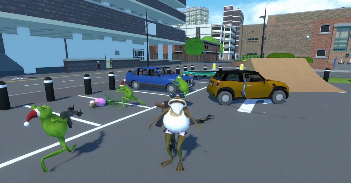 Amazing Frog? sta facendo scalpore tra i giocatori Xbox con il suo umorismo assurdo e la sua libertà sandbox