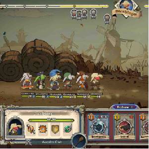 Goblin Stone Dicebinger contro Cranio Fiammeggiante