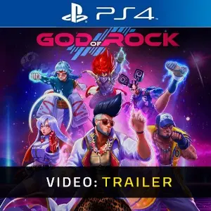God of Rock PS4- Rimorchio Video