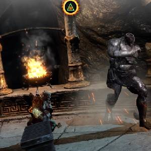 God of War 3 Remastered - Talos di Pietra