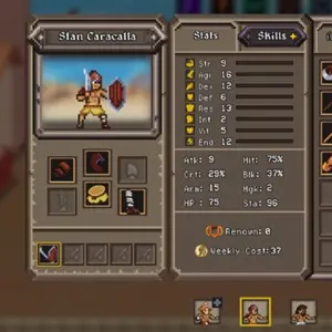 Gods of Sand - Statistiche