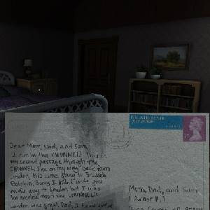 Gone Home - Lettera