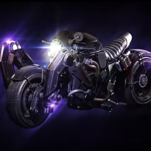 Gotham Knights Deluxe - Batcycle