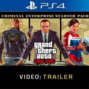 Grand Theft Auto 5 Criminal Enterprise Starter Pack PS4 - Trailer