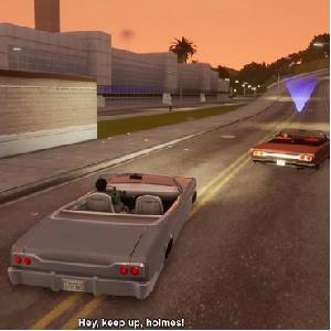 Grand Theft Auto San Andreas Inseguire l'Auto