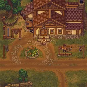 Graveyard Keeper Stranger Sins - Strada del Paese