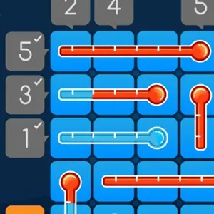Grids of Thermometers - Livello Difficile
