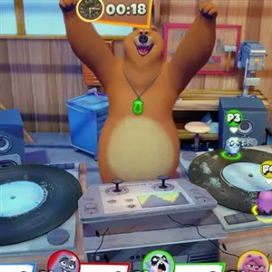 Grizzy and the Lemmings Crazy Party - Postazione DJ